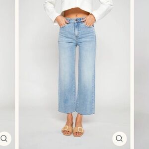 Oliver Logan Aberdeen High Rise Wide Leg Jeans